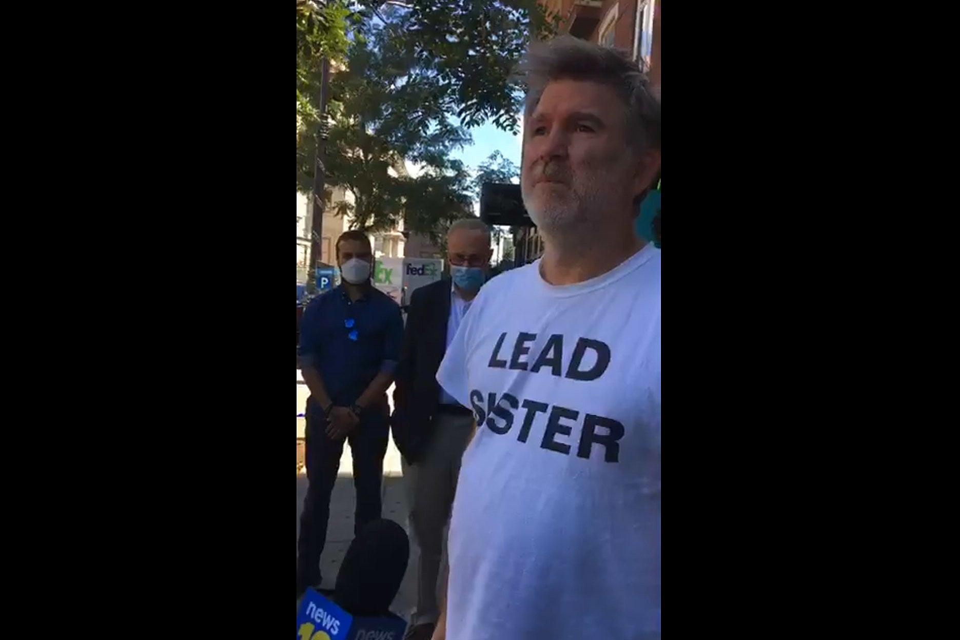 James Murphy, Chuck Schumer & more talk saving independent venues outside Baby’s All Right (watch)