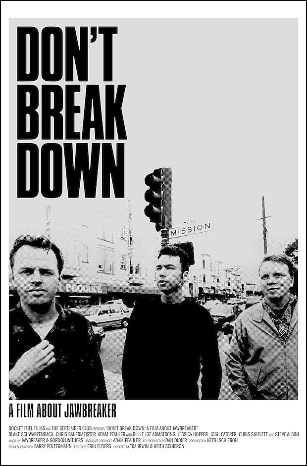 Jawbreaker doc getting a wide release; Gordon Withers preps cello JB covers LP