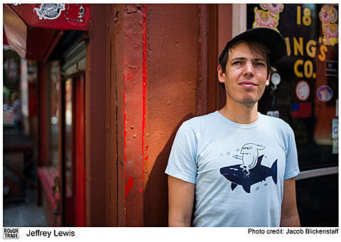 Jeffrey Lewis releasing ‘Manhattan,’ shares “Outta Town,” playing NYC release show & art opening ++ other dates