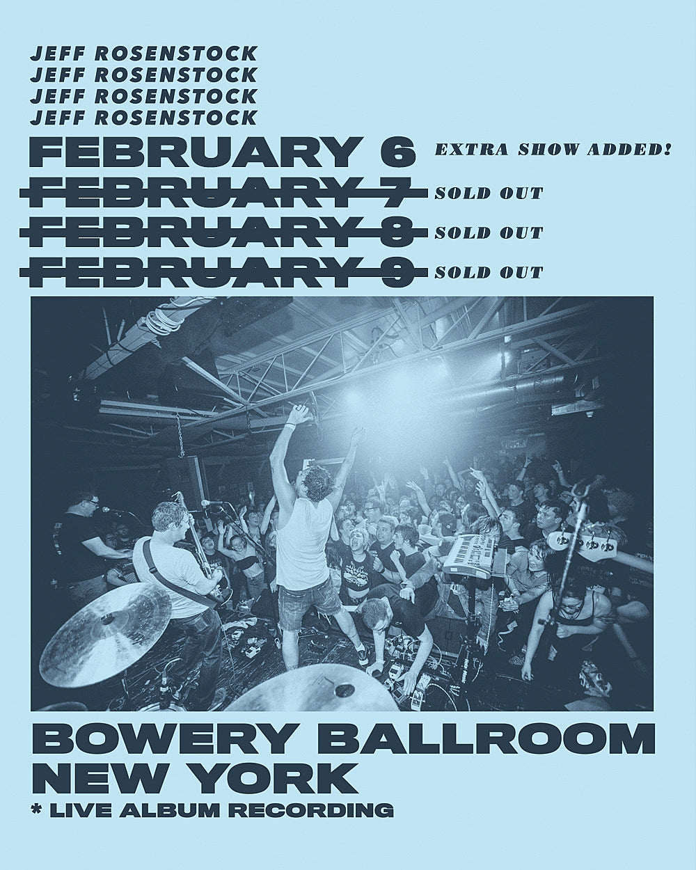 Jeff Rosenstock adds fourth show to Bowery Ballroom run
