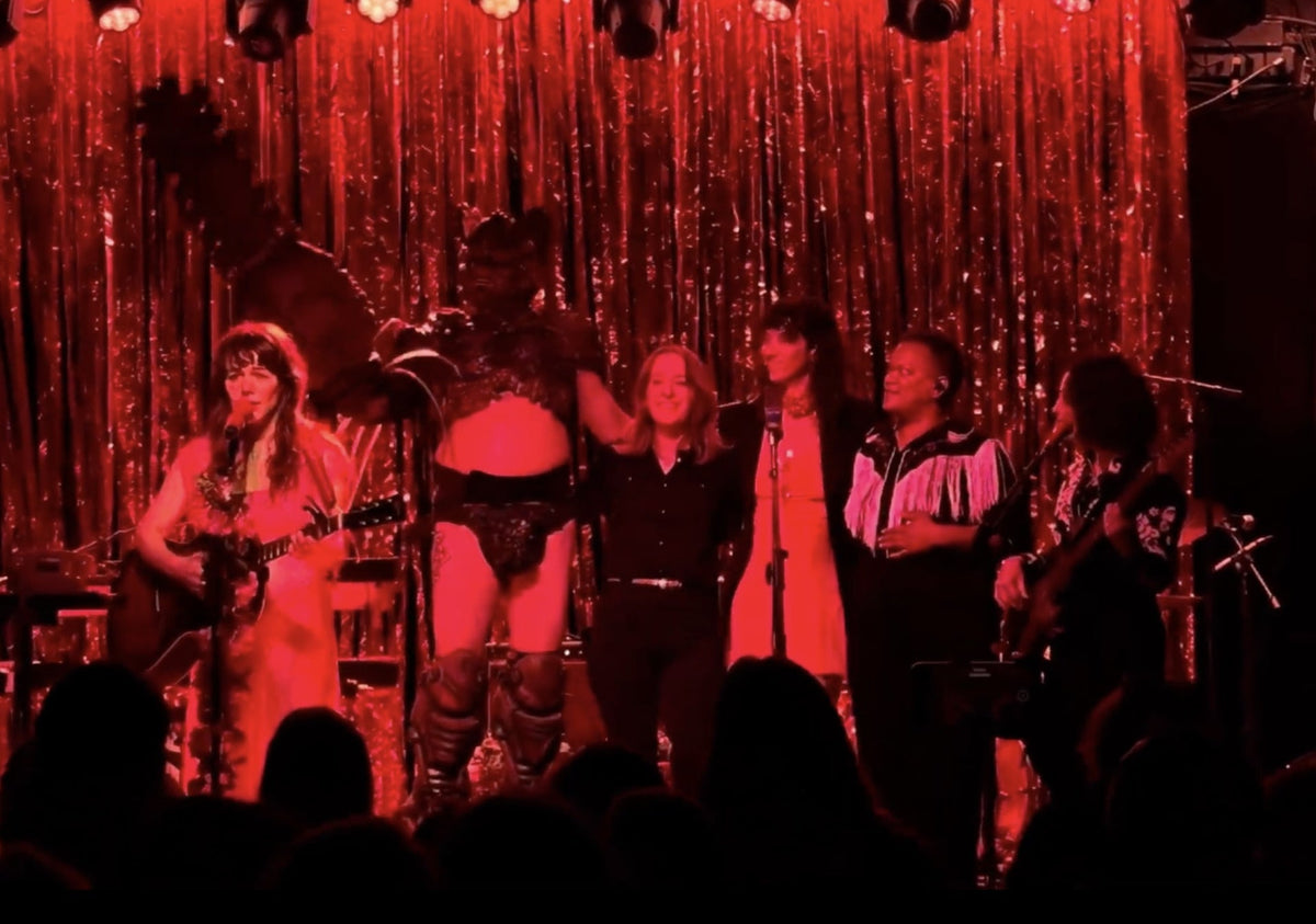 Watch Jenny Lewis bring out GWAR’s Sawborg Destructo in Richmond for “Acid Tongue”
