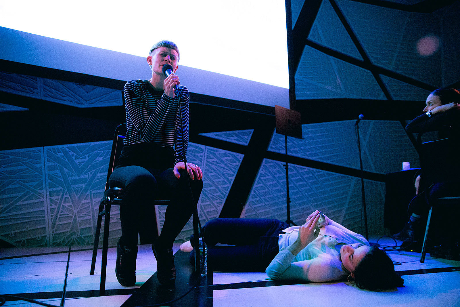 Jenny Hval played National Sawdust after Day For Night (pics of both)