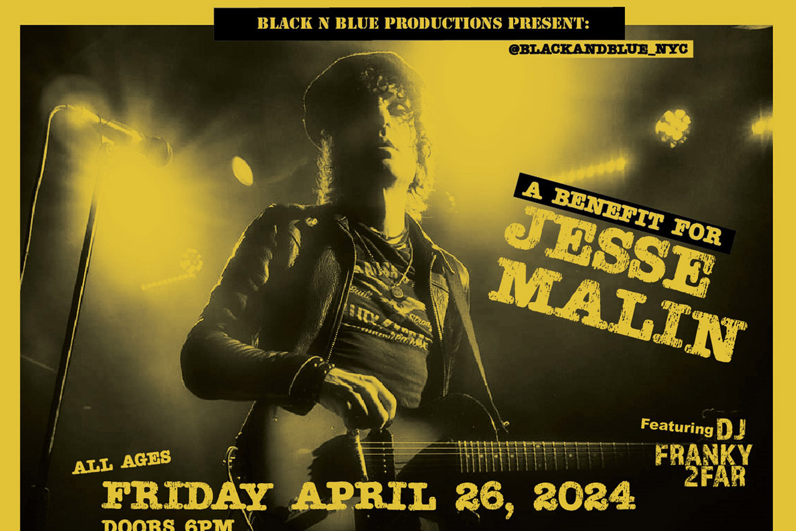 Jesse Malin benefit show ft. Gogol Bordello, Madball, Murphy’s Law, more moved to Irving Plaza