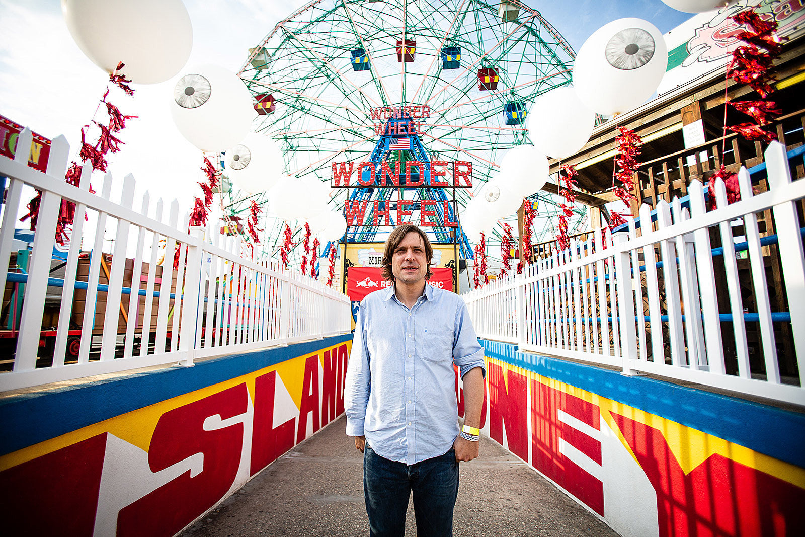 John Maus took over Wonder Wheel Amusement Park in Coney Island (pics)