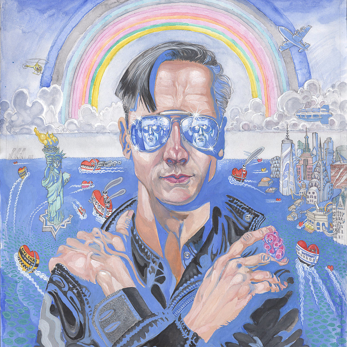 John Cameron Mitchell & Eyelids team for Lou Reed tribute EP (listen to “Waves Of Fear”)