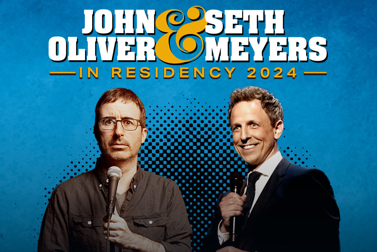 John Oliver & Seth Meyers add more shows to 2024 Beacon Theatre residency (BV presale)