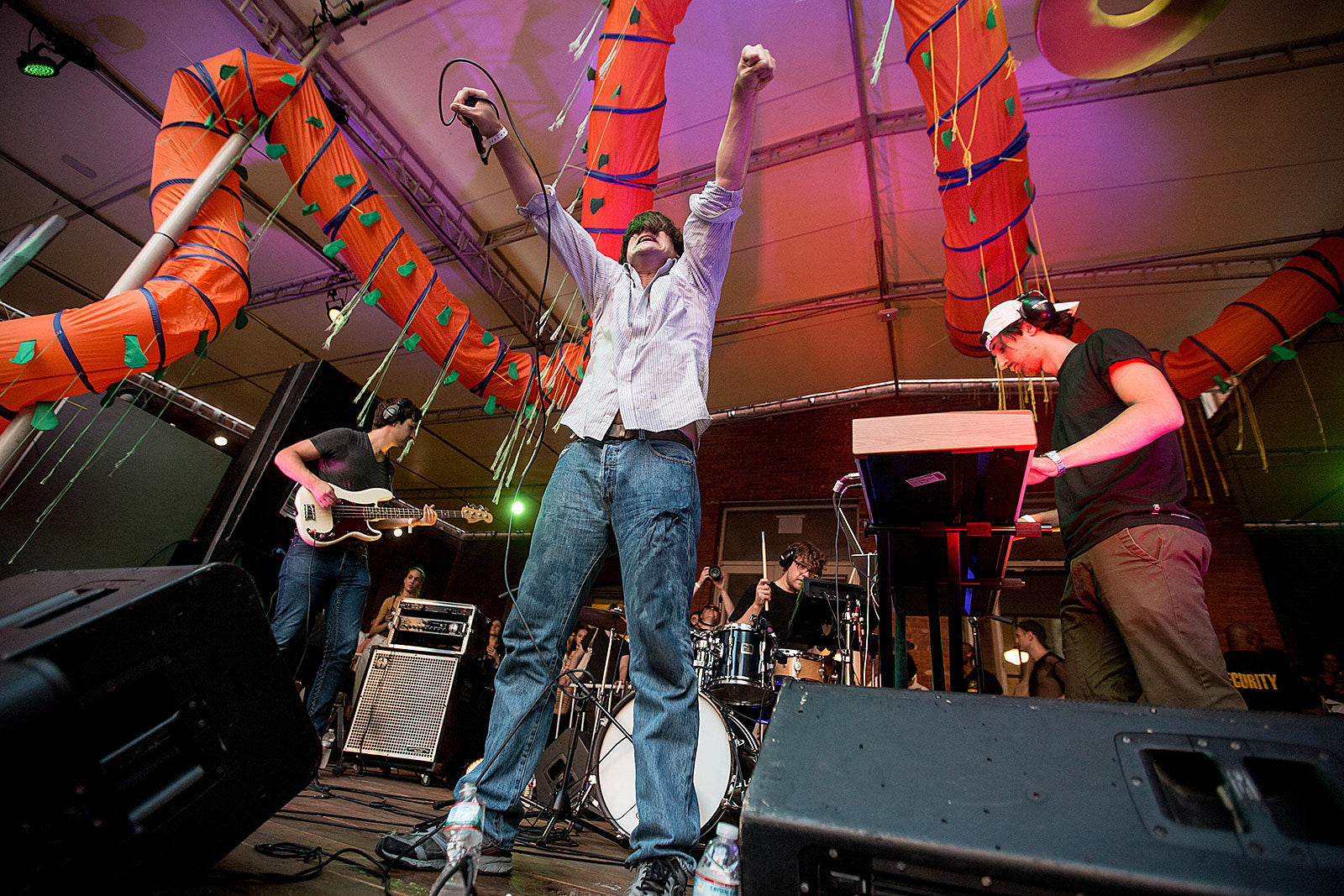 John Maus, Moor Mother, Caribou & more @ Warm Up (pics)