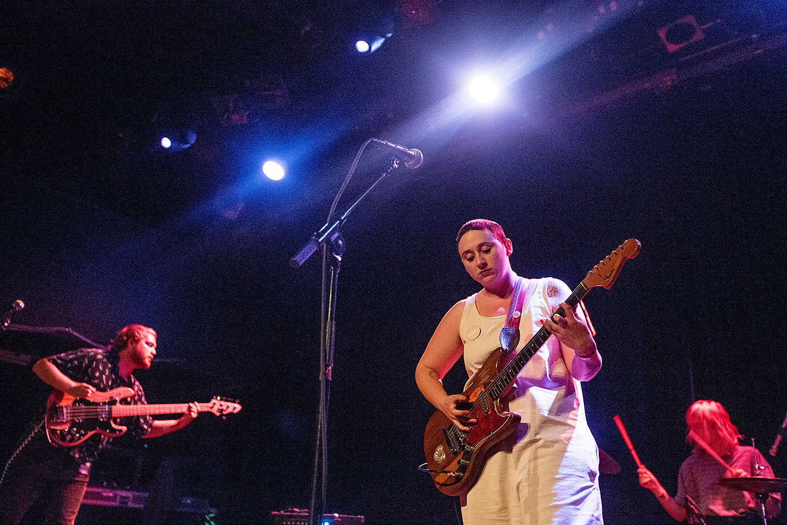Allison Crutchfield playing holiday show