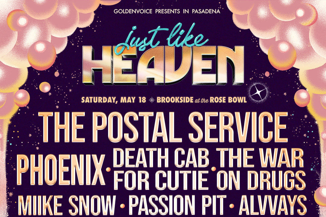 Just Like Heaven 2024 (Postal Service, Death Cab, Phoenix, War on Drugs, Passion Pit, Alvvays, more)