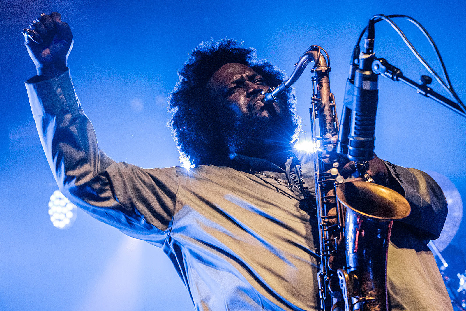 Kamasi Washington played Brooklyn Steel, paid tribute to Roy Hargrove (pics, setlist)