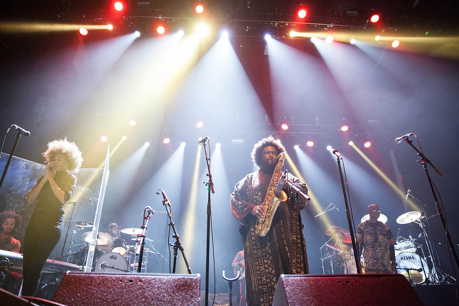 Kamasi Washington (w/ John Medeski, Robert Randolph, more) played T5 (pics)