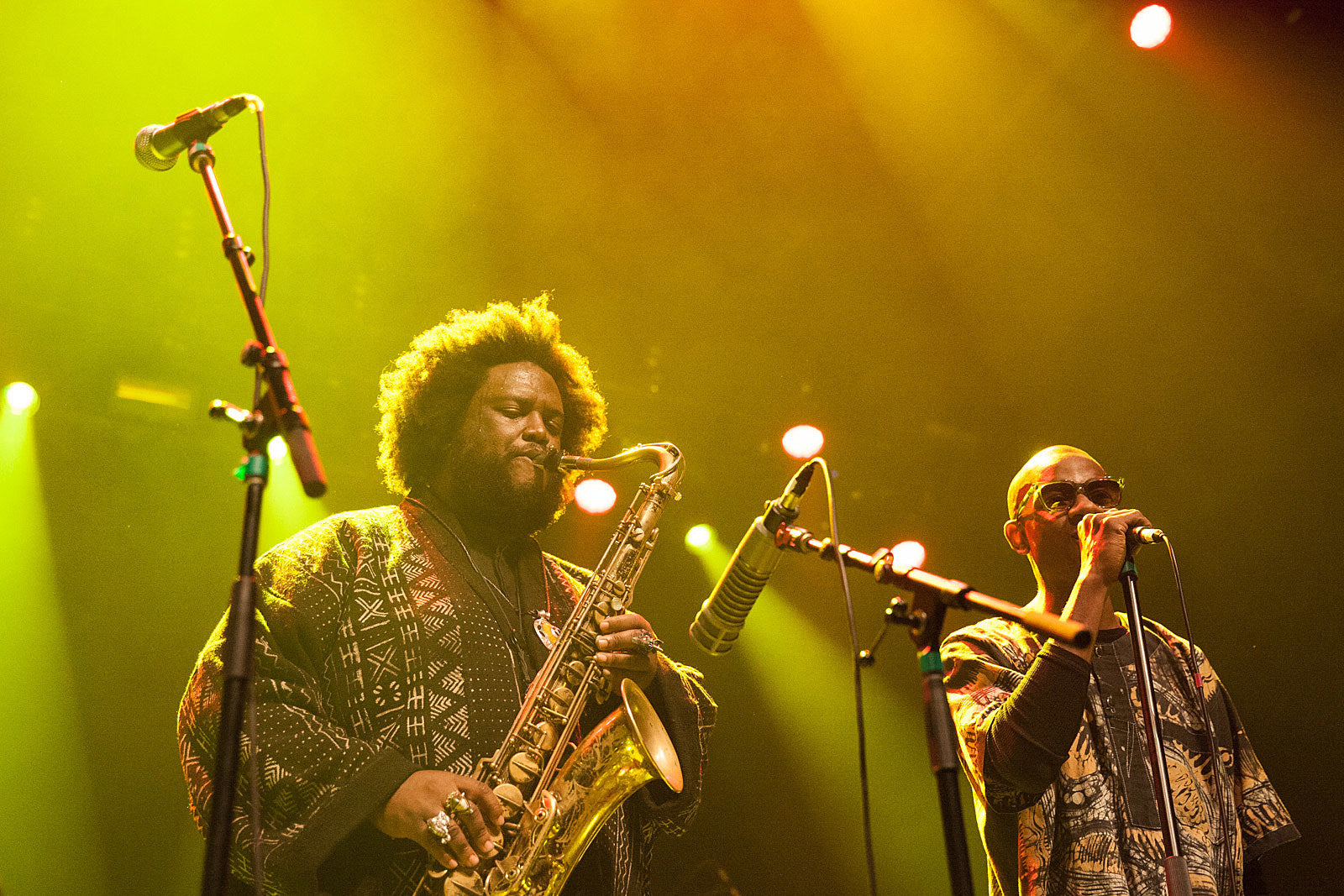 alt-J & Kamasi Washington touring, playing Forest Hills together (in surround sound!)