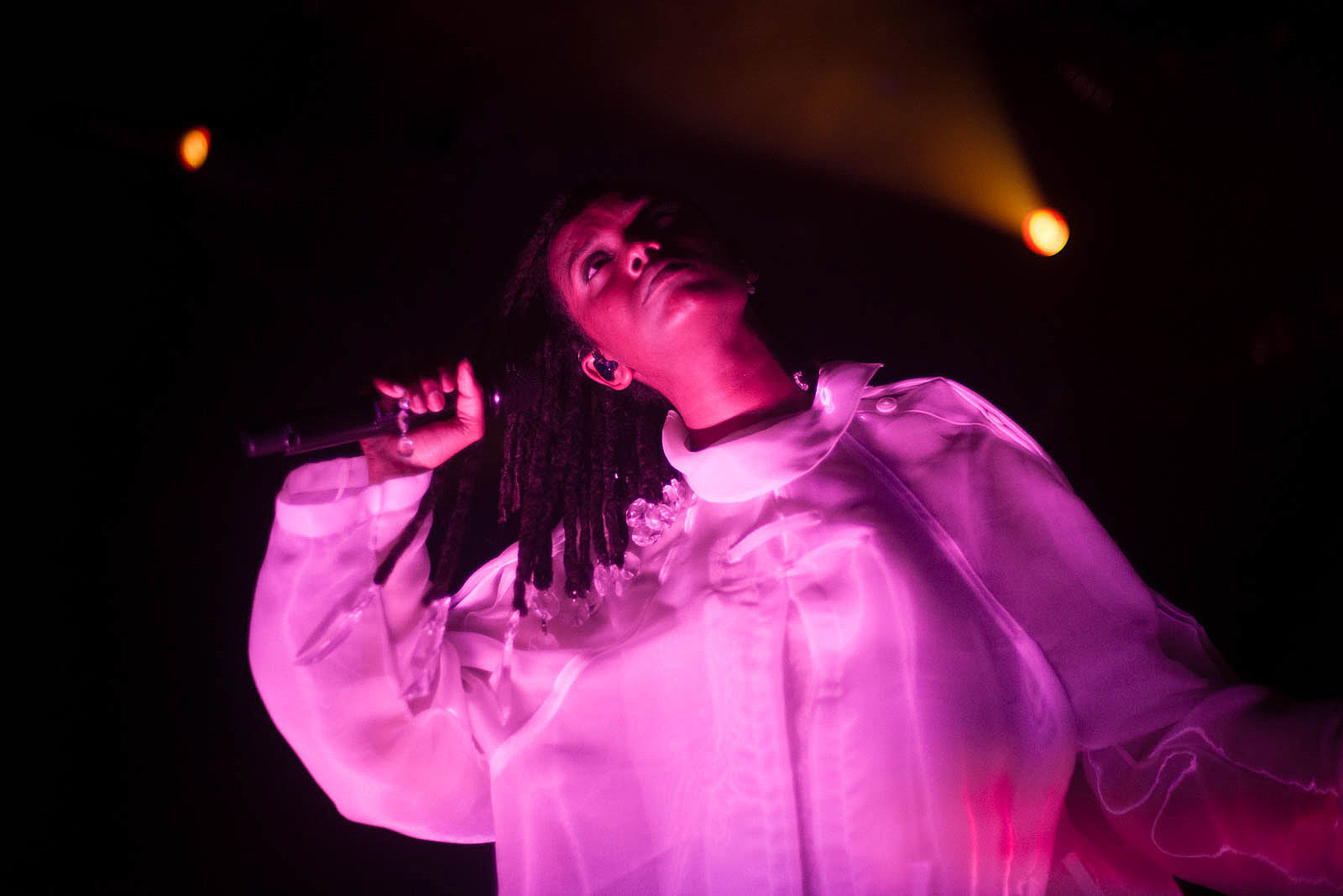 Kelela played Irving with Oyinda (pics), who opens for Shabazz Palaces soon