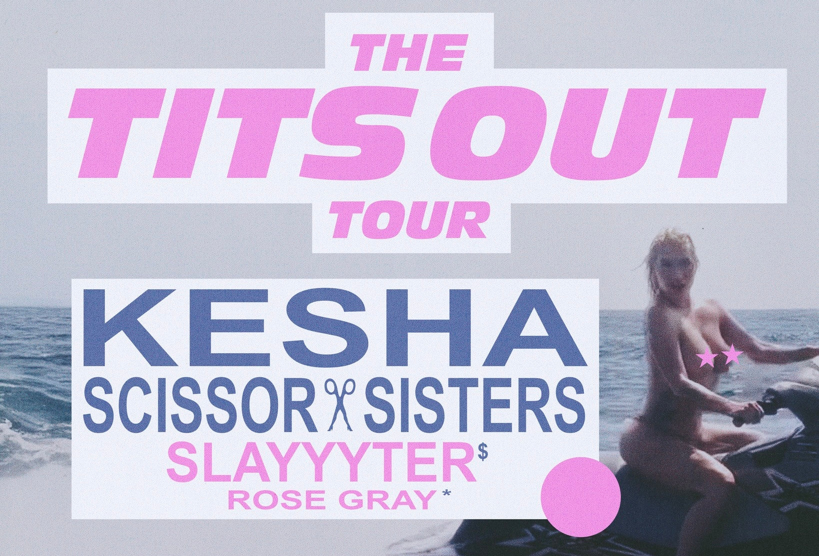 Kesha taking Scissor Sisters out on North American summer tour, Madison Square Garden included