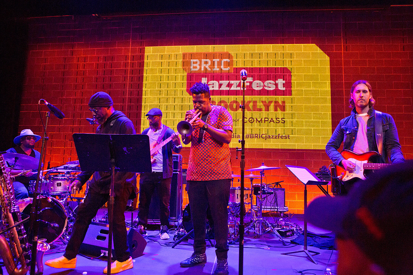 Meshell Ndegeocello, Keyon Harrold, Xenia Rubinos & more played BRIC JazzFest (Friday pics)