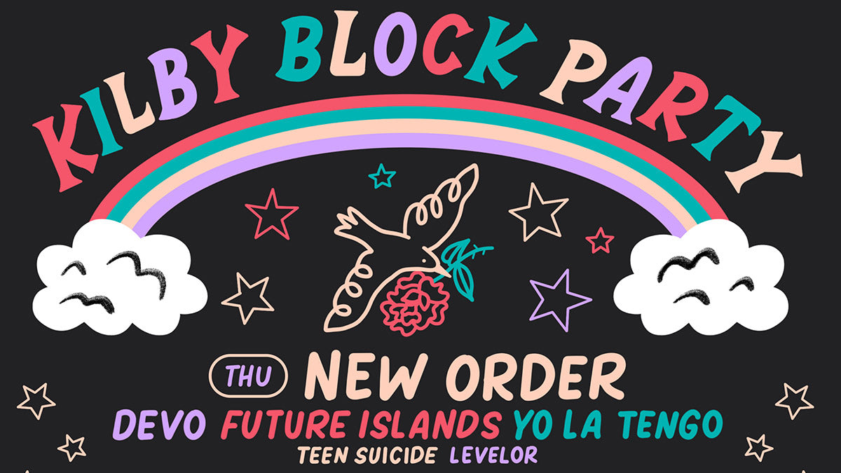 Kilby Block Party 2025 lineup (Weezer, New Order, Justice, Beach House, Slowdive, TPOBPAH, TVOTR, more)