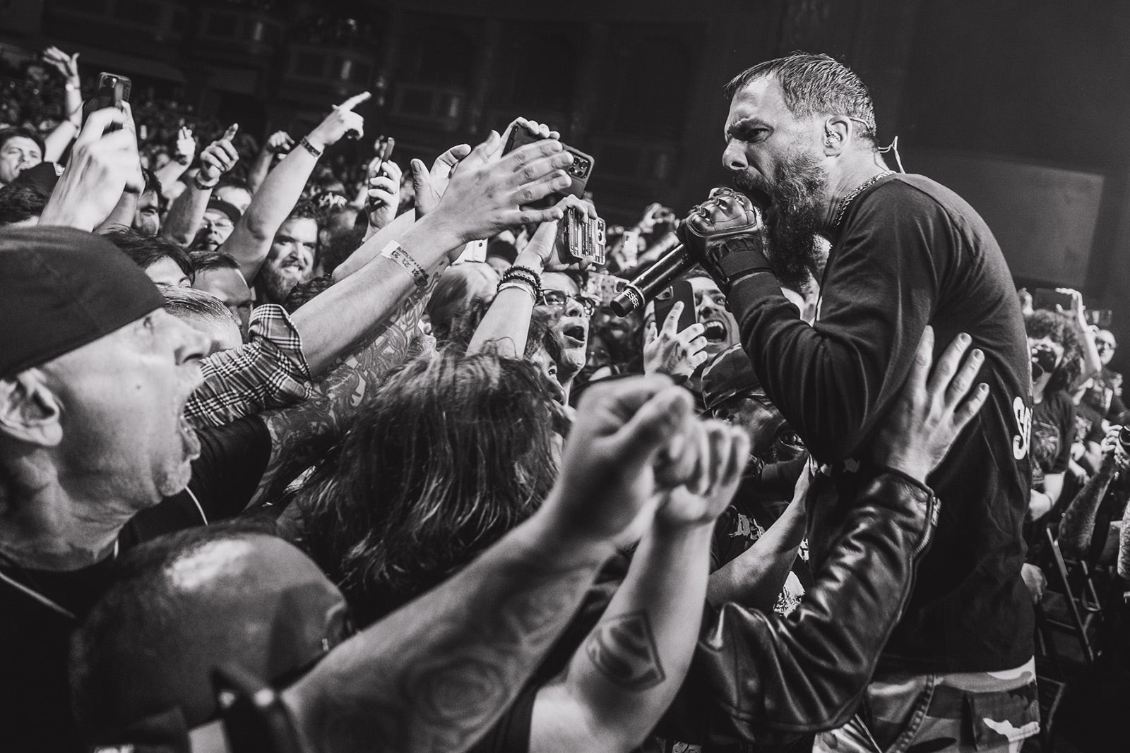 Killswitch Engage played Brooklyn Paramount with Machine Head, Iron Reagan & Havok (pics)