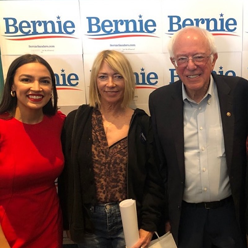 Kim Gordon invites you to canvass for Bernie Sanders with her in CA