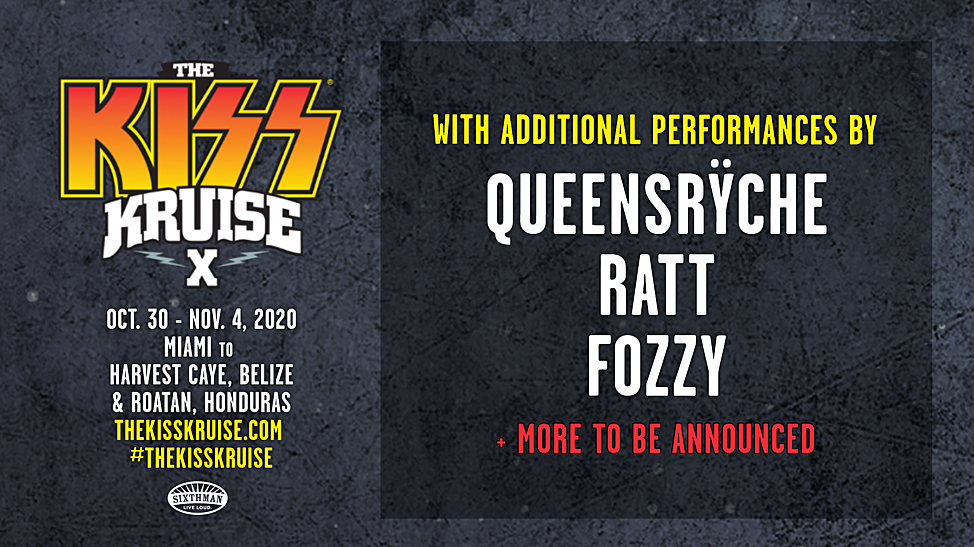 2020 KISS Kruise announced with Ratt, Queensryche & more