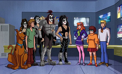 KISS return to the amusement park in animated ‘Scooby-Doo! And KISS: Rock & Roll Mystery’