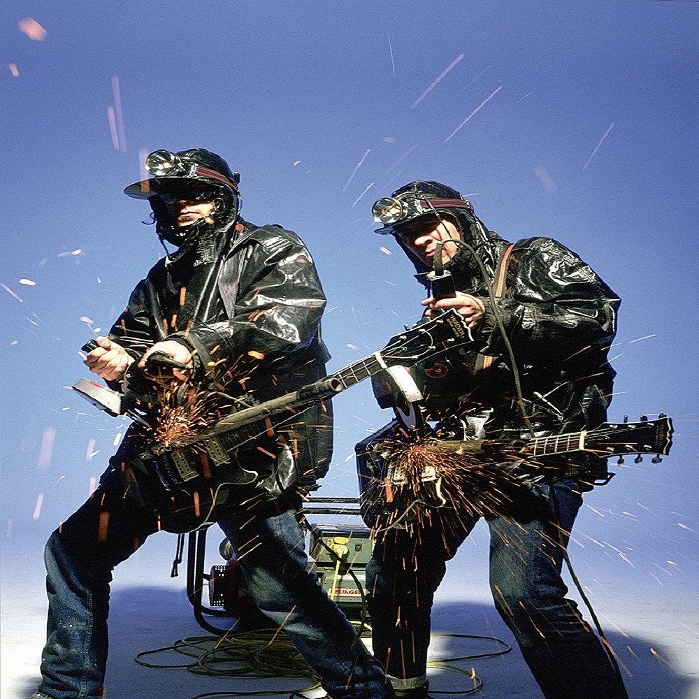 The KLF announce their return as Justified Ancients of Mu Mu with posters around London
