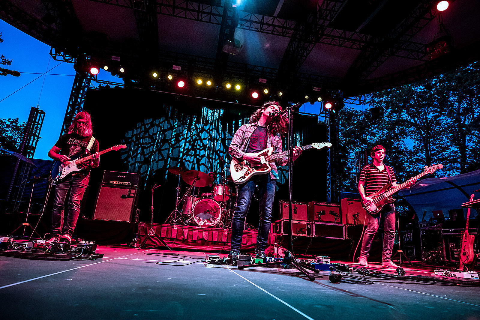 Kurt Vile played SummerStage w/ Dinosaur Jr. & Cate Le Bon (pics, setlist, video)