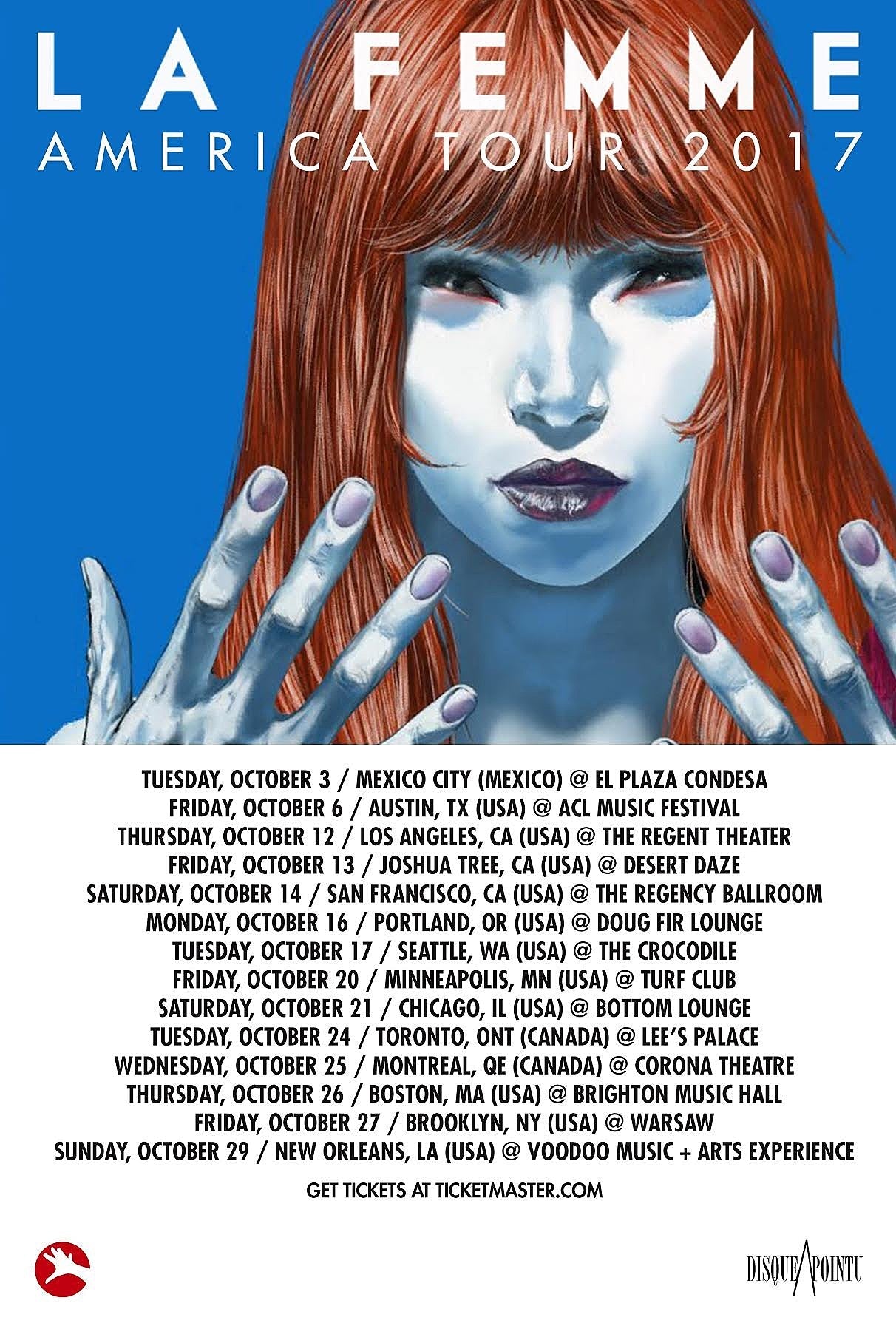 La Femme expand fall tour, playing ACL, Voodoo Fest, Desert Daze, more