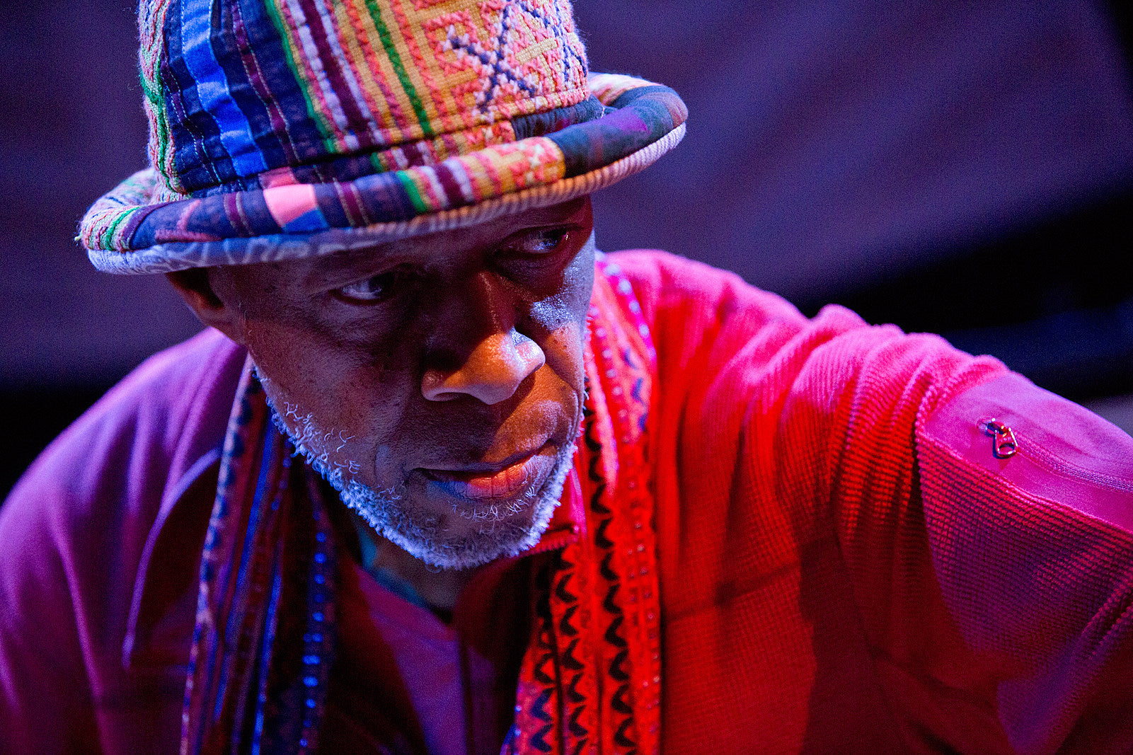 Laraaji played National Sawdust w/ Dallas Acid (pics), playing more shows