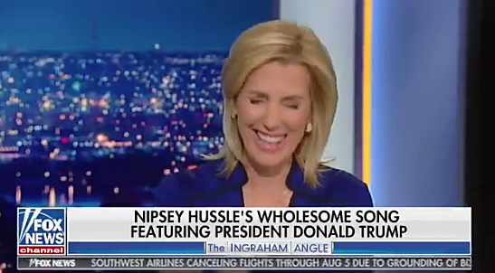 Fox News host Laura Ingraham mocks the late Nipsey Hussle; Game & T.I. respond