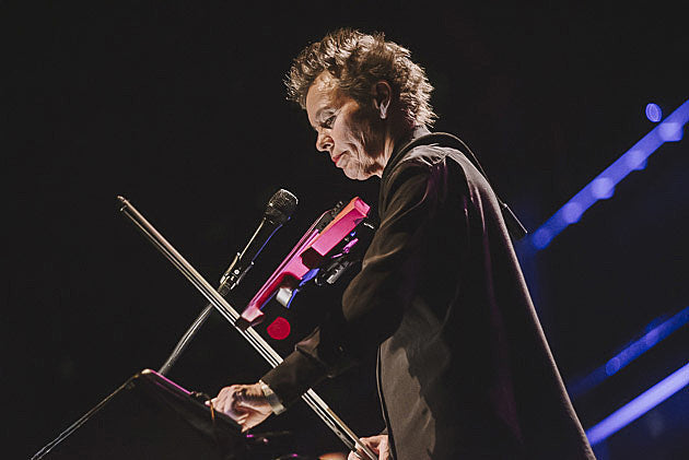 Laurie Anderson playing Secret Project Robot as part of trio The Symptoms (w/ Kid Millions & Tony Diodore)
