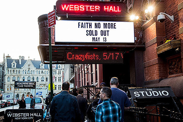 Faith No More played Fallon & Webster Hall w/ Le Butcherettes (video, night 1 pics, setlist)