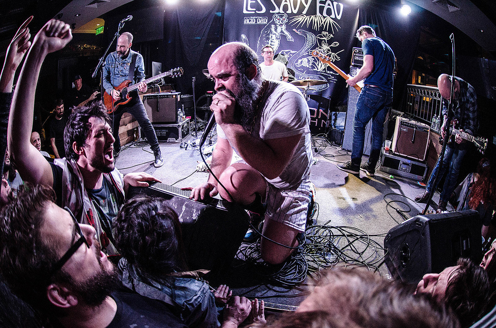 Les Savy Fav went bonkers for the 2019 Shine-a-Light benefit (pics)