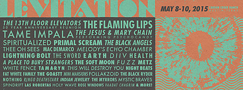 Levitation fest announces 2015 schedule & set times