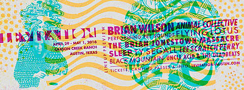 Levitation Austin announces 2016 dates & initial lineup: Brian Wilson playing ‘Pet Sounds,’ Animal Collective, BJM & more