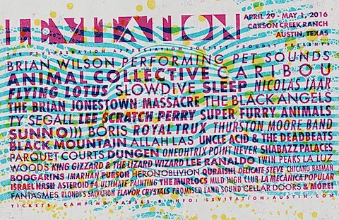 Levitation Festival announces full 2016 lineup