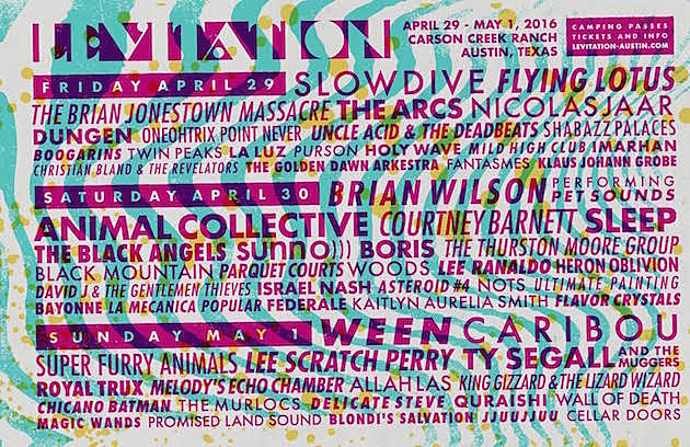 Courtney Barnett, Ween, The Arcs, Melody’s Echo Chamber, Klaus Johann Grobe & more added to 2016 Levitation lineup