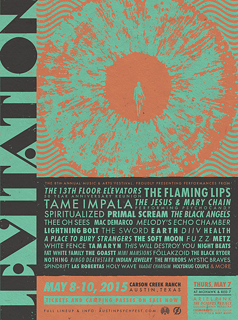 Austin Psych Fest finalizes Levitation 2015 lineup, announces campground stage and more