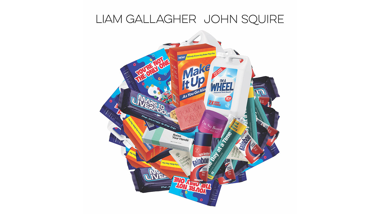 Liam Gallagher & John Squire announce debut album & NYC show, share “Mars to Liverpool”