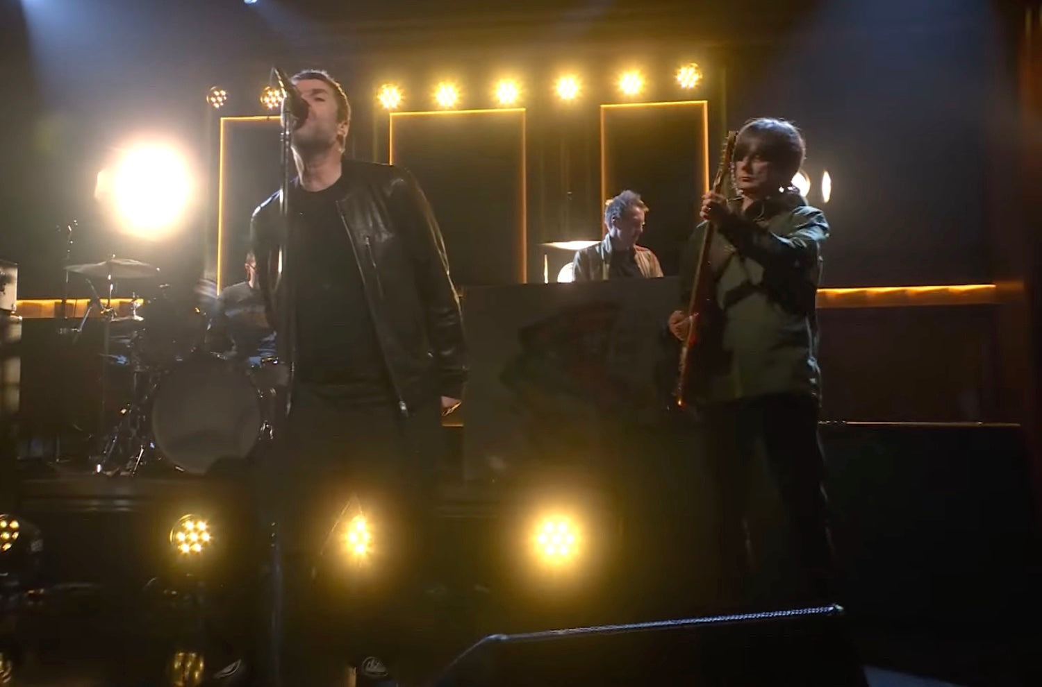 Watch Liam Gallagher & John Squire play “I’m a Wheel” on Fallon