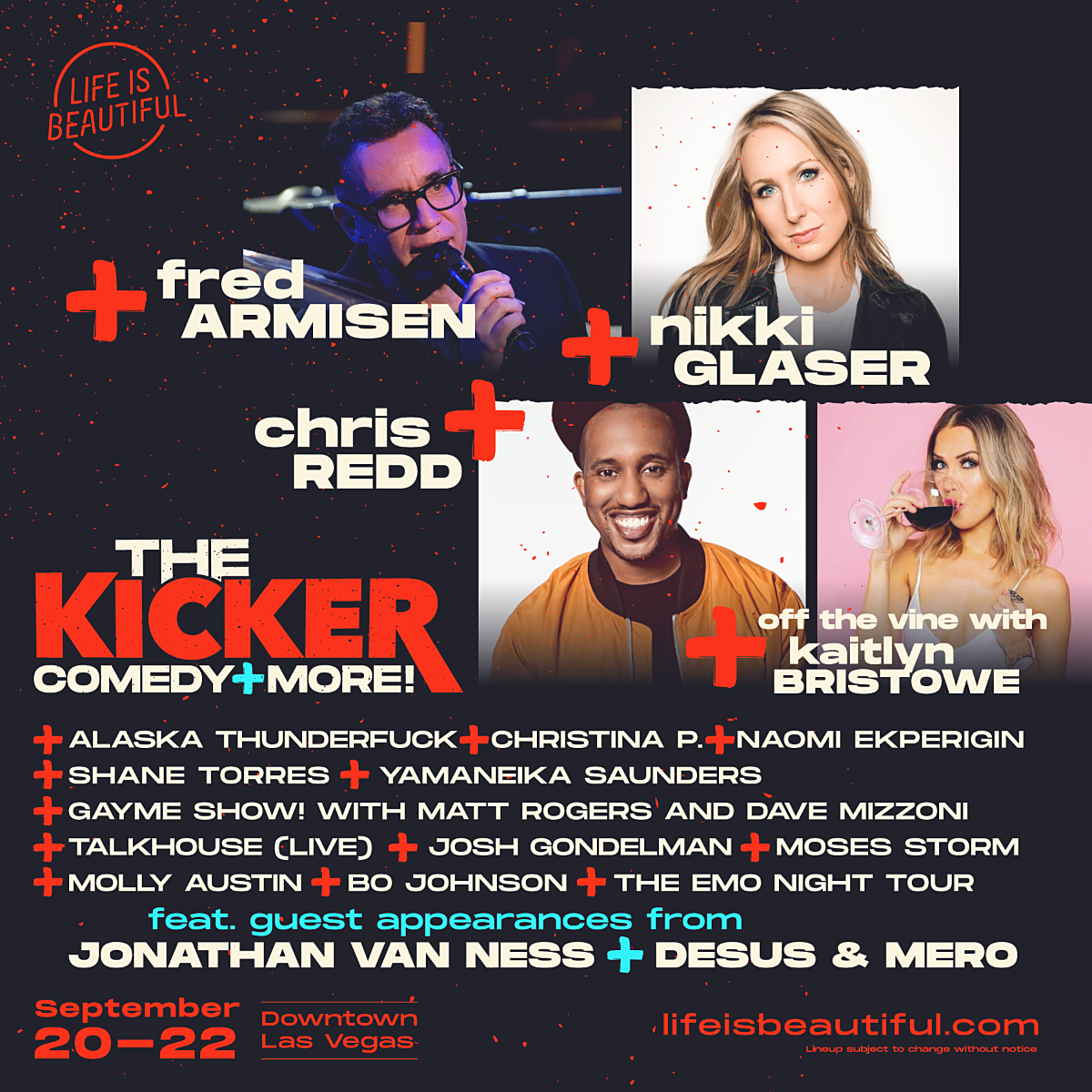 Life Is Beautiful announces 2019 Comedy & Ideas lineup (Fred Armisen, Jonathan Van Ness, more)