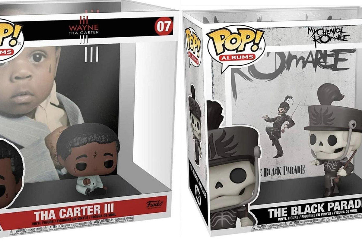 My Chemical Romance & Lil Wayne LP Funko Pops on the way