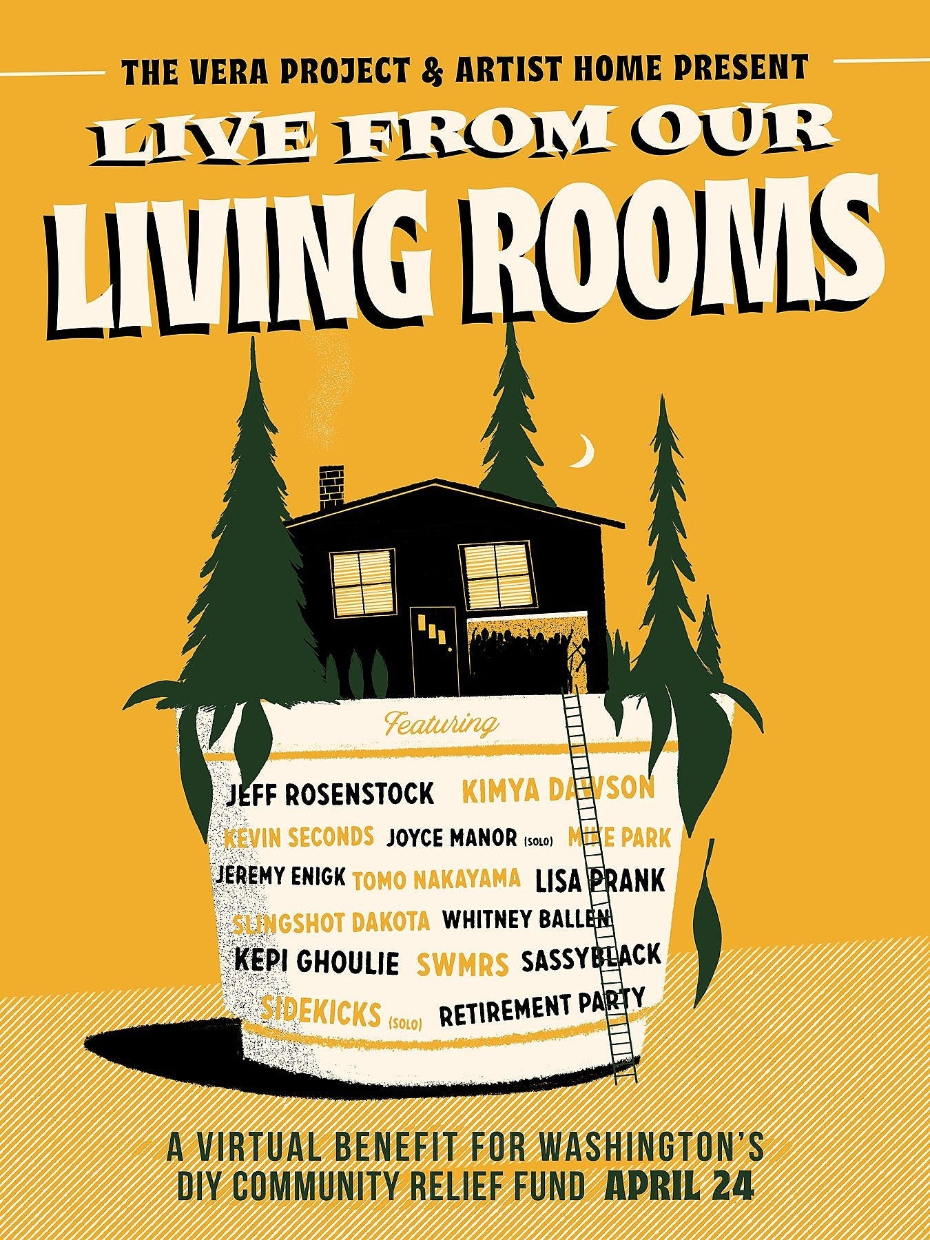 Jeff Rosenstock, Kimya Dawson, Jeremy Enigk & more playing virtual benefit for WA’s DIY scene