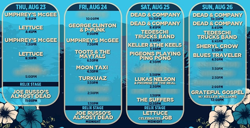 Lockn’ 2018 expands lineup; JRAD announces tour, playing Prospect Park