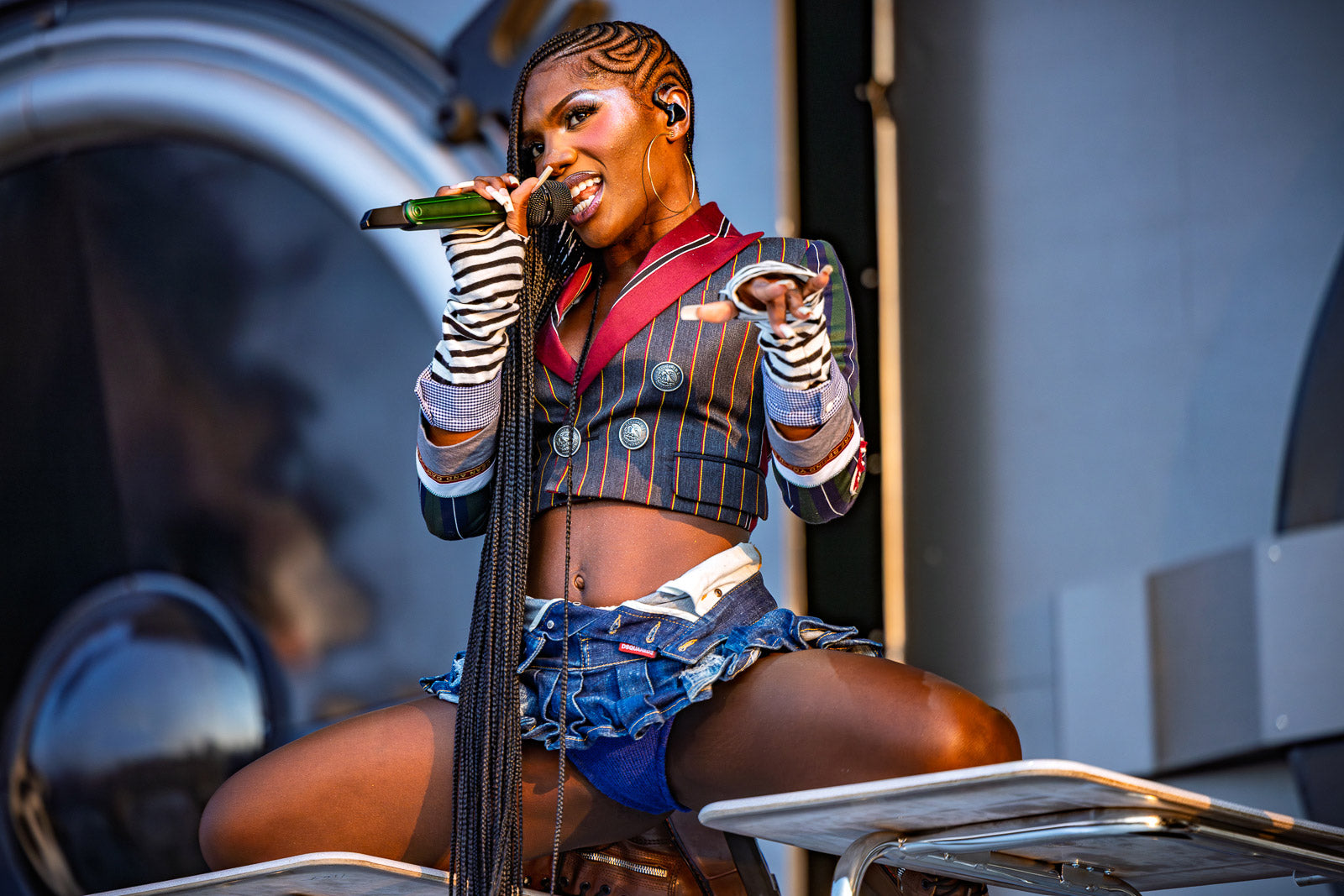 Lollapalooza 2025 day 3 pics (Doechii, Chance the Rapper, Clairo, JPEGMAFIA, Young Miko, more)