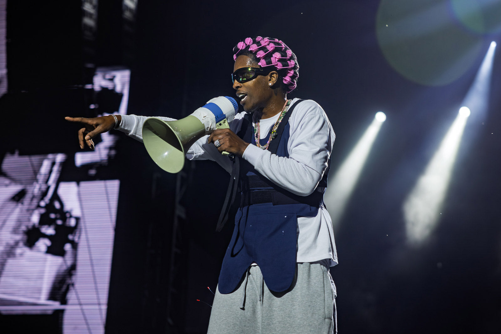 Lollapalooza 2025 Sunday pics (A$AP Rocky, Rebecca Black, The Marías, La Femme, Joey Valence & Brae, more)