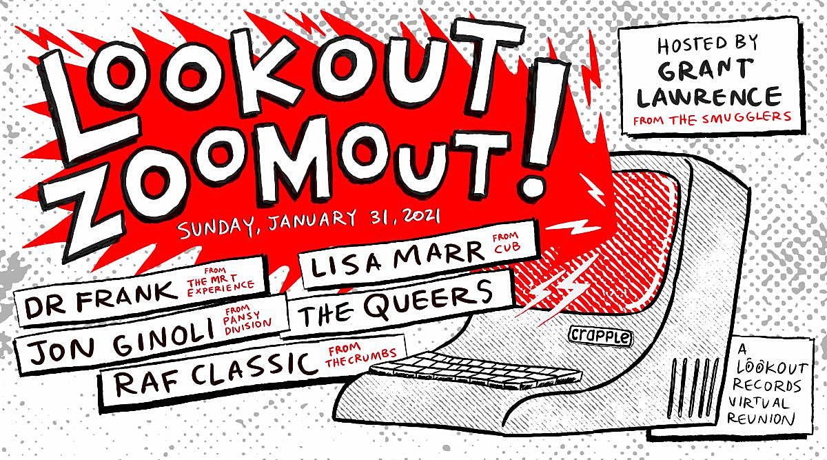 Lookout! Records “reuniting” for livestream series; ep. 1 ft. MTX, Queers, Pansy Division, more