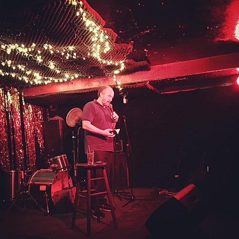 Louis CK, Todd Barry and Nikki Glaser were surprise guests at Cake Shop’s weekly free comedy show last night