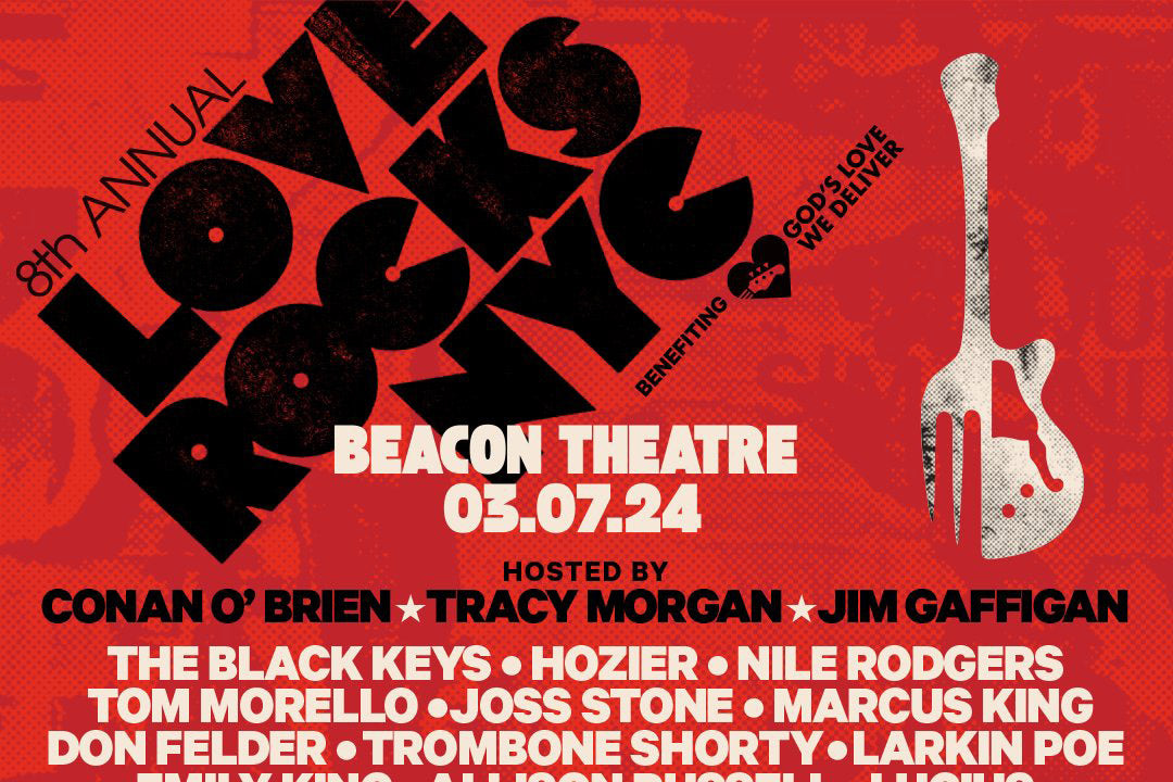 The Black Keys, Nile Rodgers, Tom Morello, Lucius, more playing 2024 Love Rocks NYC benefit