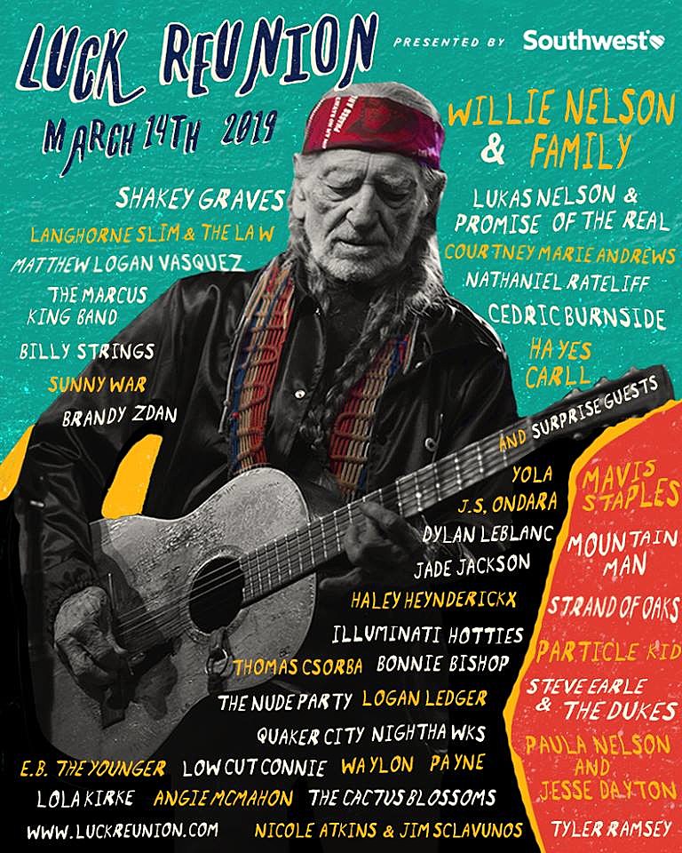 Mavis Staples & more playing Willie Nelson’s “Luck Reunion” fest during SXSW
