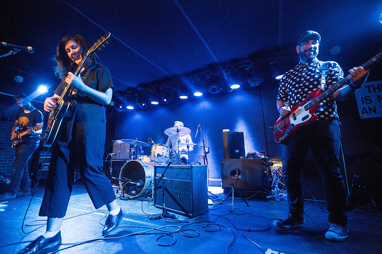 Lucy Dacus played Mercury Lounge with Bellows, did a Take Away show (pics)